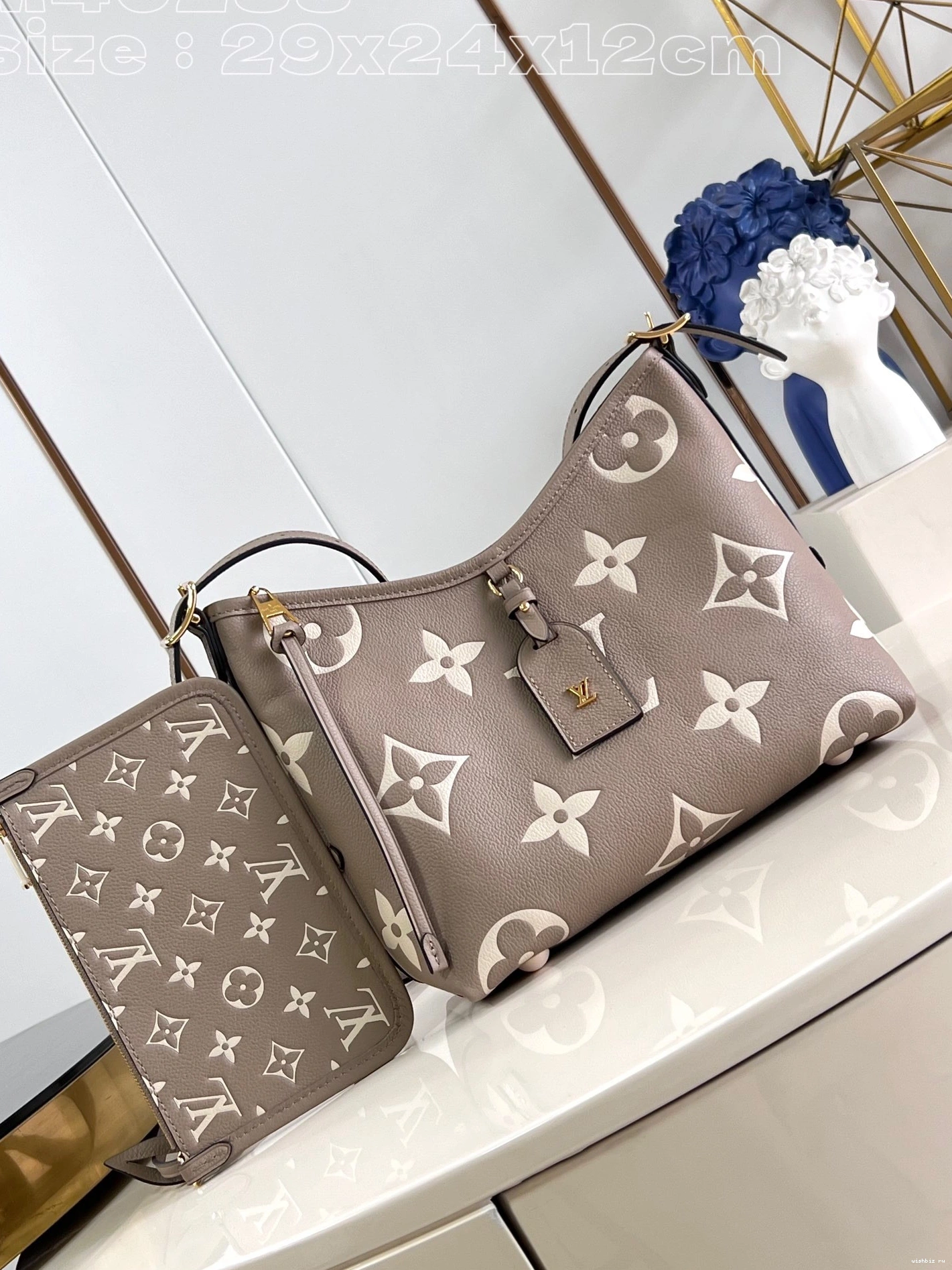 WIS PM-29*24*12cm CARRYALL LOUIS VUITTON 0922